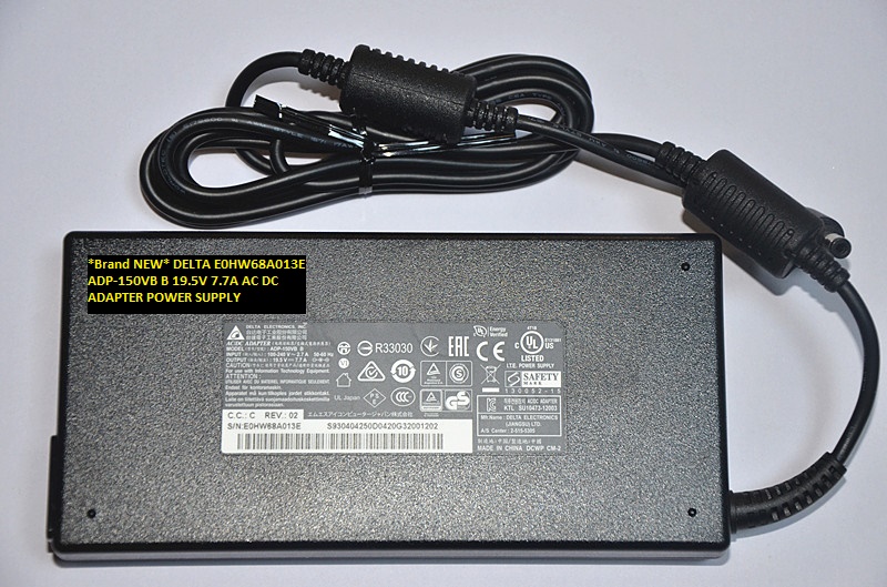 *Brand NEW* DELTA E0HW68A013E ADP-150VB B 19.5V 7.7A AC DC ADAPTER POWER SUPPLY